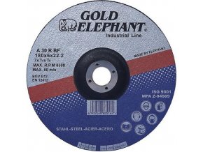 Kotouč řezný FE/INOX 125x2x22mm  GOLD ELEPHANT
