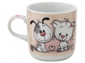 Hrnek dětský porcelán 230ml  BEST FRIENDS