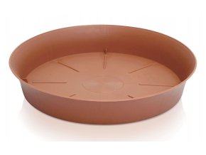 Miska pod květináč PLASTICA ¤26.3cm terakota