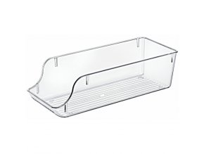 Organizér do ledničky 36x15x10cm na plechovky  CLEAR