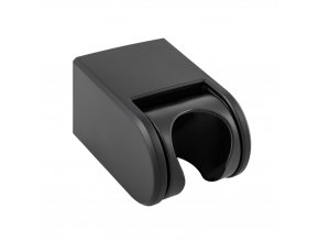 Držák sprchové hlavice výklopná  AWD1792 černá
