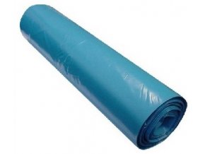 Pytle na odpad 120L/25ks, 70x110cm, LDPE modrý