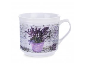 Hrnek vařák porcelán 500ml  LEVANDULE