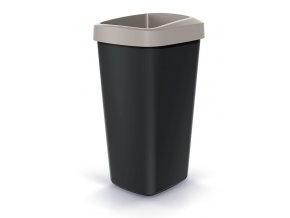 Koš odpadkový bez víka 25L  COMPACTA Q sv.hnedá