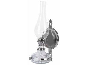 Lampa petrolejová zrcadlová 35cm s cylindrem  OL665