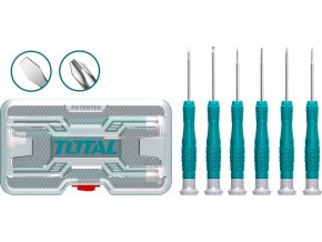 Šroubováky hodinářské 6ks  INDUSTRIAL TOTAL