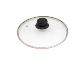 Poklice sklo ¤18cm s rámkem a výpustníkem