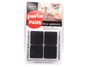 Podložka pod nábytek guma 4x4cm 8ks  WEIKANG