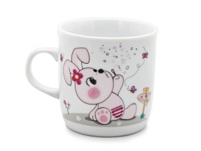 Hrnek dětský porcelán 230ml  ZAJÍČEK