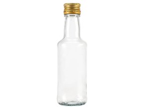 Láhev sklo  200ml MONOPOL s víčkem