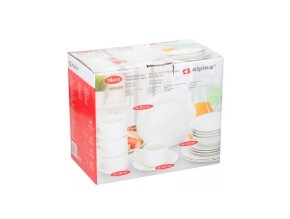 Jídelní snídaňová sada porcelán 16ks  ALPINA