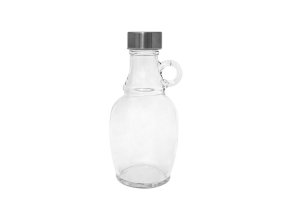 Demižon holý skleněný 0,5L ucho s uzávěrem  INOX