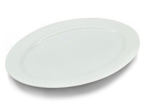 Talíř mělký porcelán oválný 30cm  BELLA