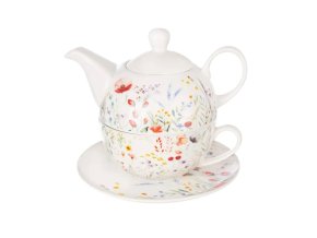 Konvice porcelán 400ml + hrnek 280ml  MÁK