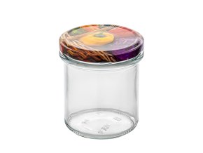 Sklenice zavařovací 350ml ¤82mm s víčkem, sada 3ks  ANTEK