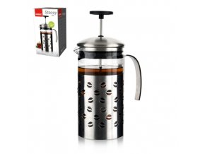 Konvice french press 1000ml sklo/nerez s filtrem  STACEY