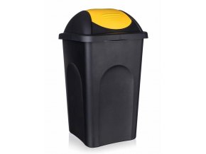 Koš odpadkový výklopný 60L  MULTIPAT žlutý