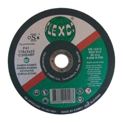 Kotouč řezný kámen, kovy, litina 350x3x32mm  FLEXCO KUTIL Sklad7 3043500.00