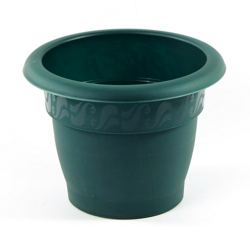 Květináč MUŠKÁT ¤14cm tmavě zelená KUTIL Sklad7 2110030.00
