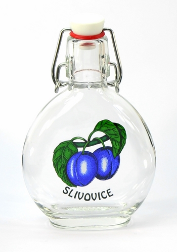 Láhev sklo  200ml FELD FLAŠA dekor, patentní uzávěr KUTIL Sklad7 4480080.00