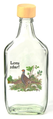 Láhev sklo  500ml BACKSTEIN s víčkem LOV KUTIL Sklad7 4480061.00