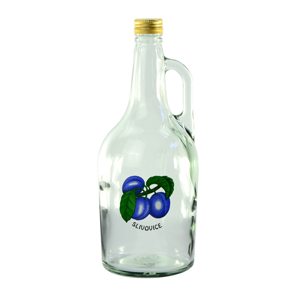 Láhev sklo 1750ml FRUCO s víčkem ŠVESTKA KUTIL Sklad7 4480110.00