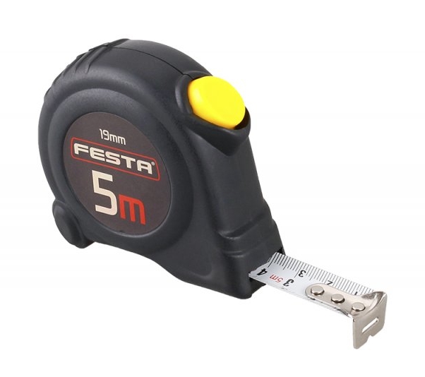 Metr 5m 19mm guma  AUTOLOCK blistr KUTIL Sklad7 8011335.00