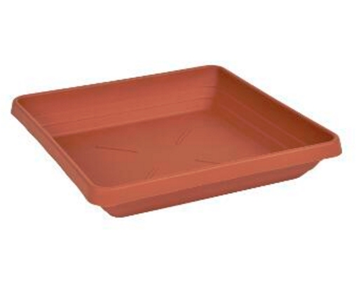 Miska pod květináč 50x50cm QUATTRO terakota  CZ KUTIL Sklad7 1280305.00
