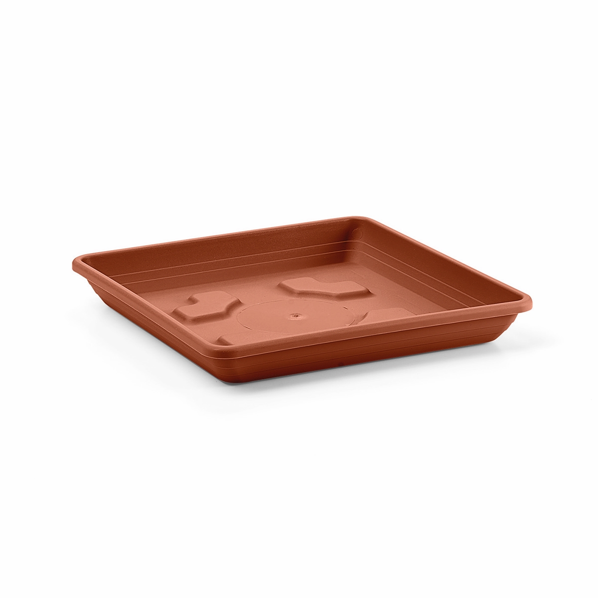 Miska pod květináč QUADRATO 25x25cm terakota KUTIL Sklad7 2632030.60