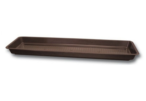 Miska pod truhlík 80cm GARDEN hnědá KUTIL Sklad7 1252121.00