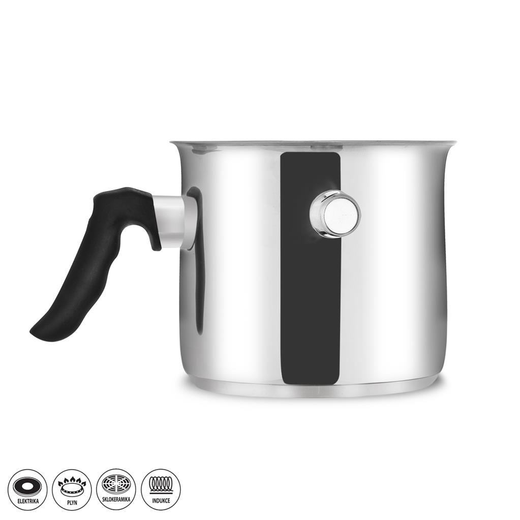 Mlékovar nerez 2,5L indukce  ORION KUTIL Sklad7 2611899.00