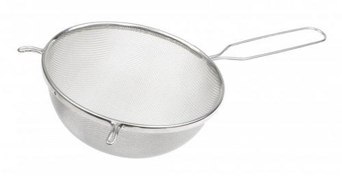 Cedník kov pocínovaný 26/¤16cm  CZ KUTIL Sklad7 7126160.00