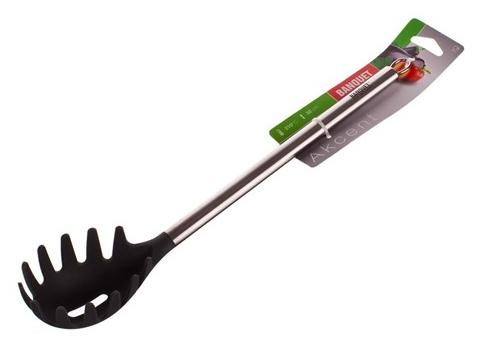 Naběračka na špagety nylon/nerez  AKCENT Black KUTIL Sklad7 4701271.00