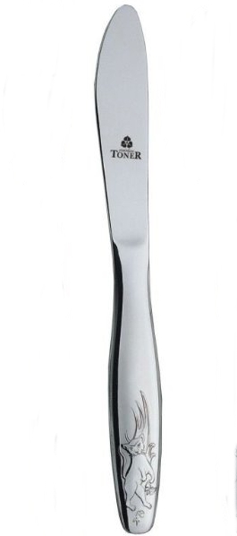 Nůž jídelní dětský 6008  BABY TONER KUTIL Sklad7 6008050.00