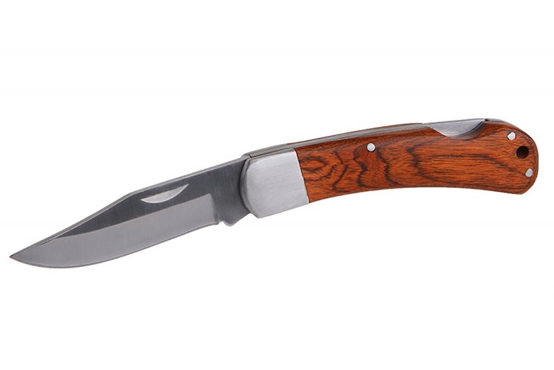 Nůž kapesní zavírací kov/dřevo  WOODY KUTIL Sklad7 8016235.00