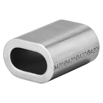 Objímka lanová lisovací ¤3mm AL DIN3093A (odběr bal.20ks) KUTIL Sklad7 8310030.00