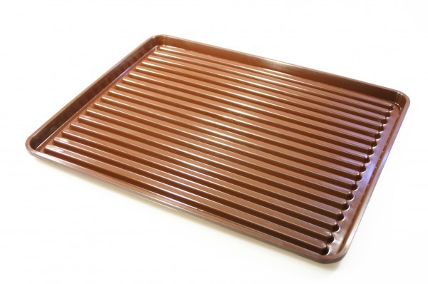 Odkapávač nádobí 40x50cm PLATO hnědý  CZ KUTIL Sklad7 208802.00
