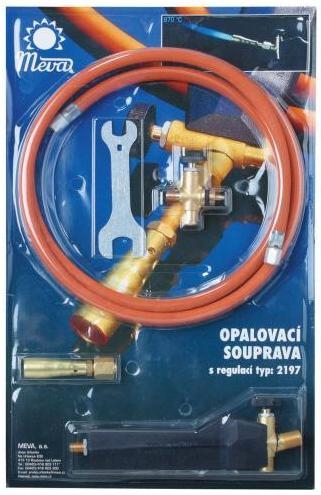 Opalovací souprava MEVA 2197 P-B kulatá KUTIL Sklad7 8621970.00