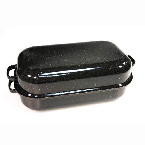 Pekáč smalt 25cm dvoudílný rovné dno  BELIS KUTIL Sklad7 4041025.00