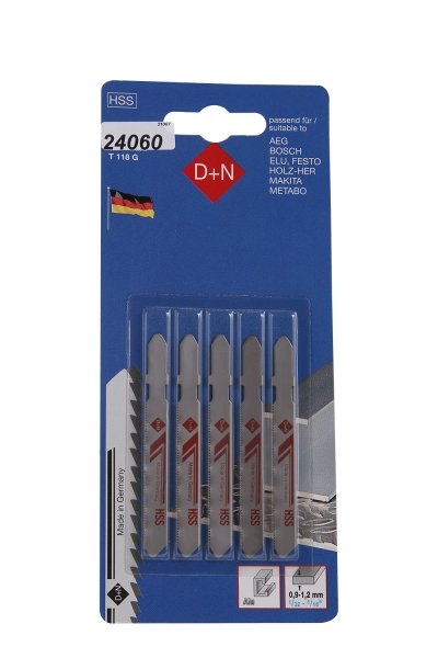 Pila přímočará D+N Bosch 50/1mm 5ks KUTIL Sklad7 8024060.00