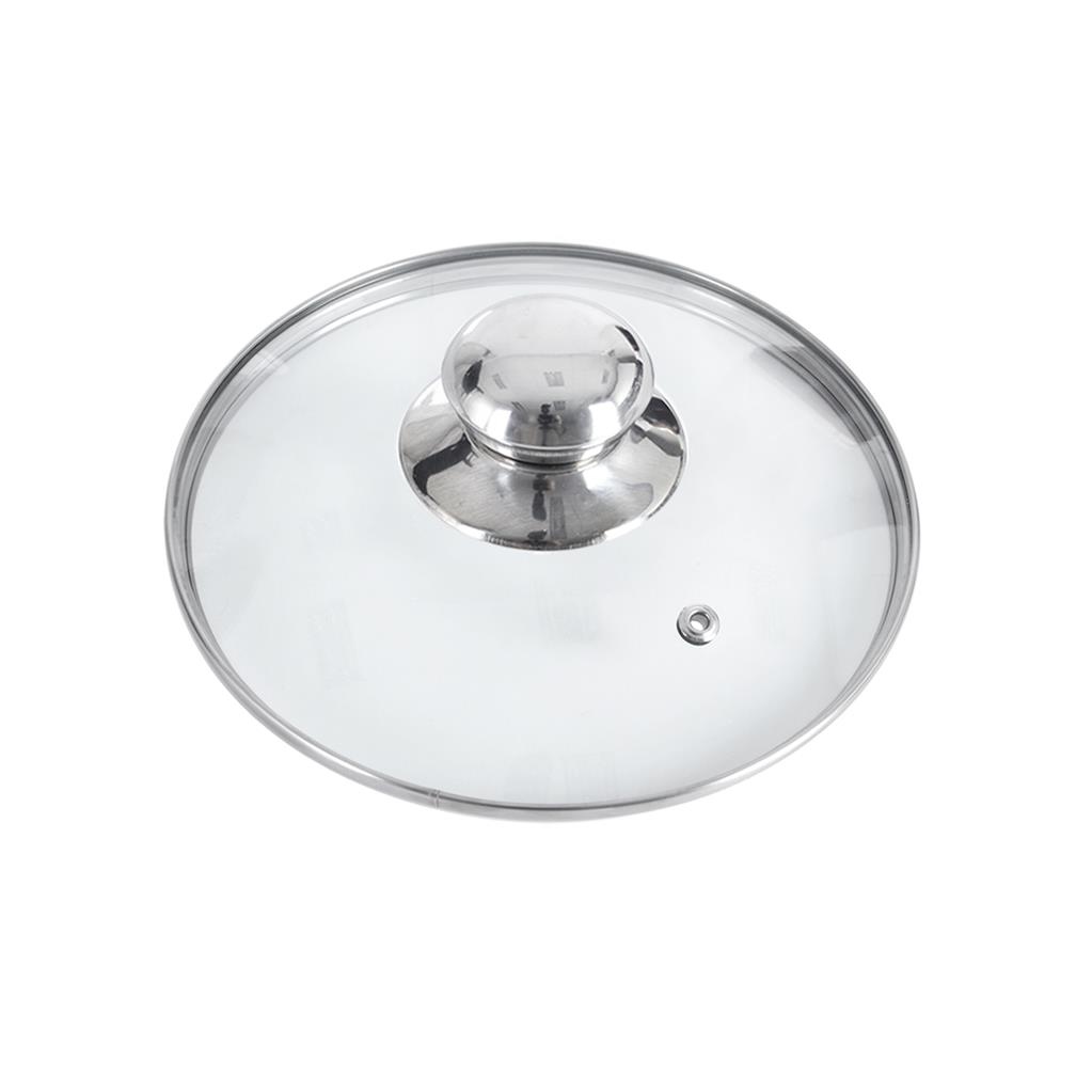 Poklice sklo ¤14cm s rámkem a nerez úchytem KUTIL Sklad7 2625750.00