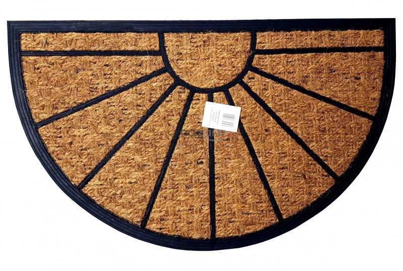 Rohožka 45x75cm guma/kokos půlkulatá EXOTIC, mix vzorů KUTIL Sklad7 9389102.00
