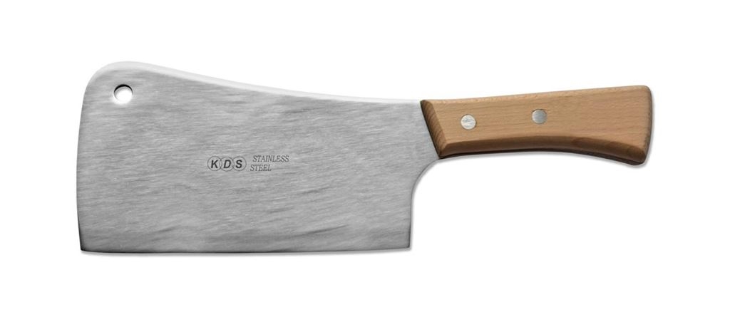 Sekáčik mäsiarsky 17,5 cm nerez / drevo 3223 KDS