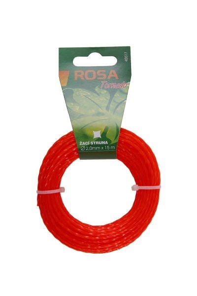 Struna do sekačky twist ¤2mm/15m  ROSA KUTIL Sklad7 8045517.00
