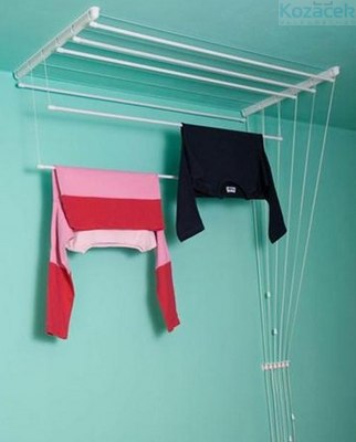 Sušiak IDEAL stropný 170cm 6 tyčí
