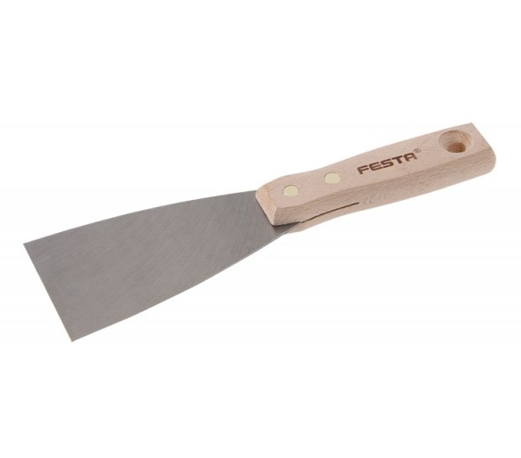 Špachtle  8cm nerez/dřevo  FESTA KUTIL Sklad7 8032165.00