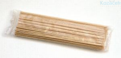 Špejle hrocené kulaté 20cm 100ks  CZ KUTIL Sklad7 6300200.00