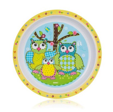 Talíř melamin mělký ¤21cm SOVA KUTIL Sklad7 4711881.00