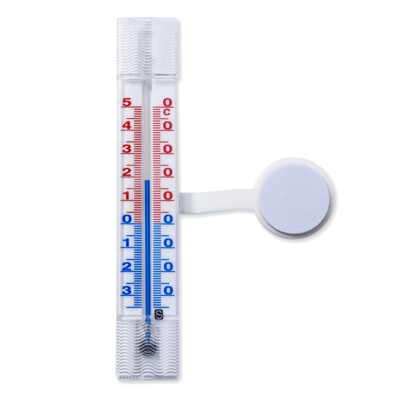 Teploměr okenní plast 14x2,5cm SL  SCHNEIDER KUTIL Sklad7 9389000.00