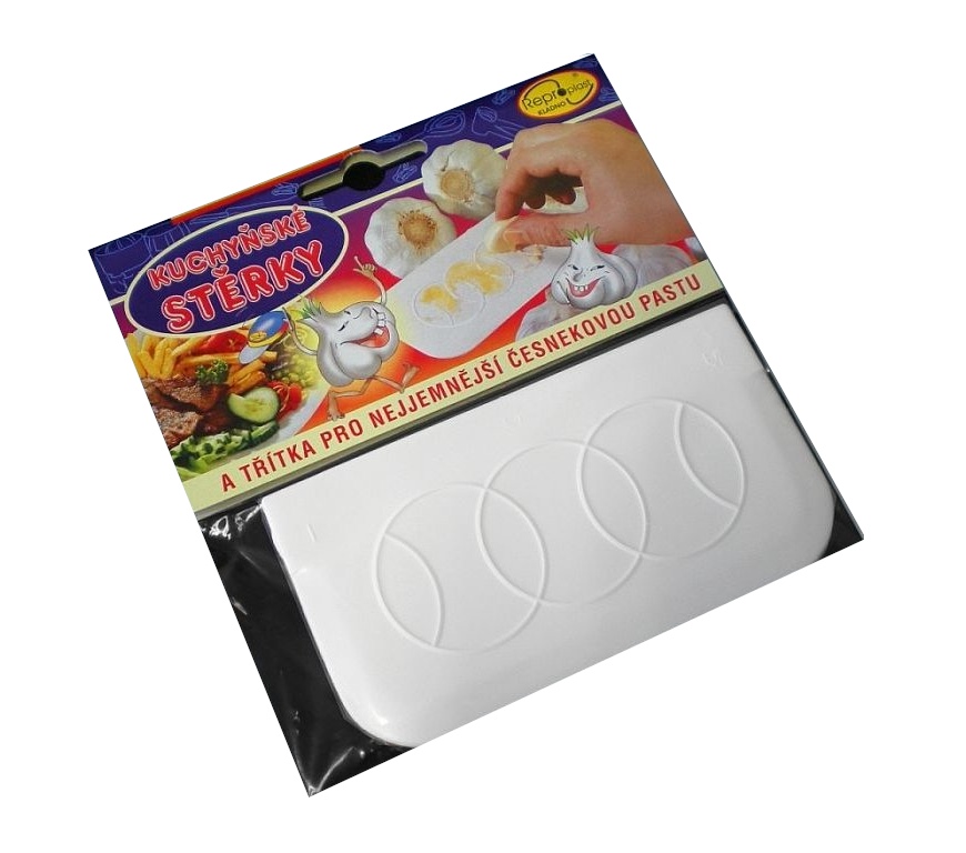 Trítko cesnaku + stierka 2ks CZ